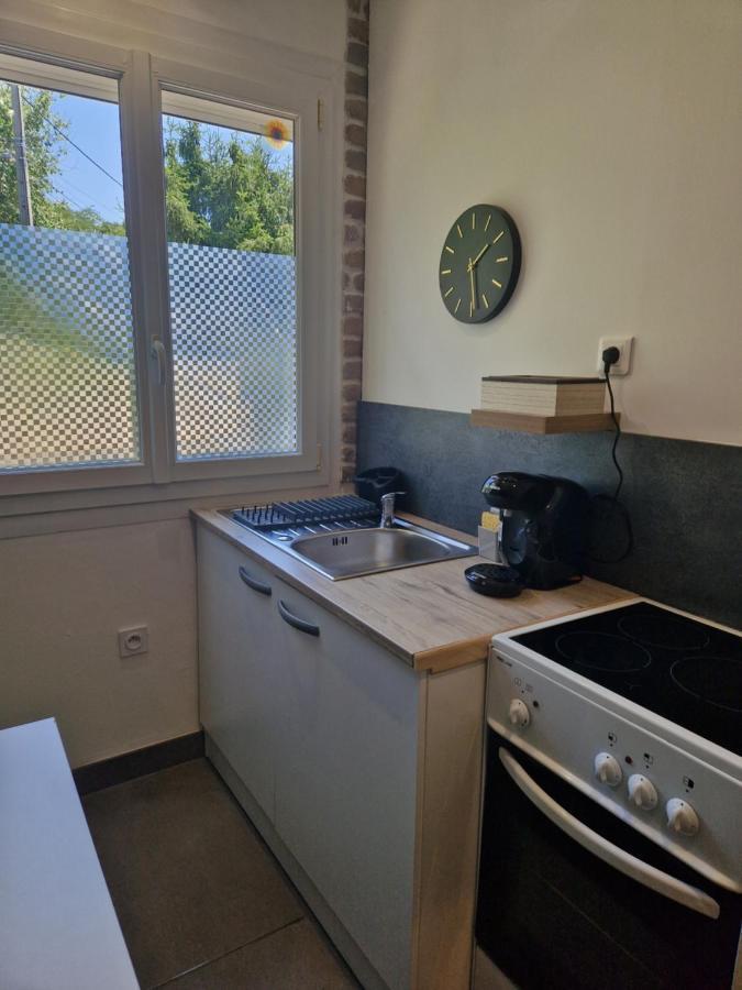 Appartement Independant Dans Maison Avec Jardinet, Au Calme Serezin-du-Rhone ภายนอก รูปภาพ
